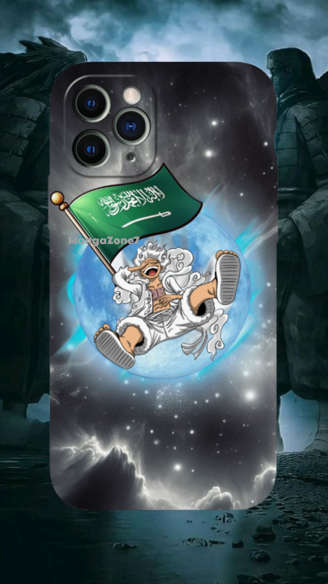 Luffy 5th Gear Palestine Phone Case