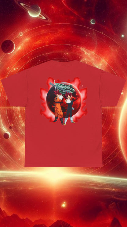 Super Saiyan Red God Vegeta Goku KSA - Tshirt