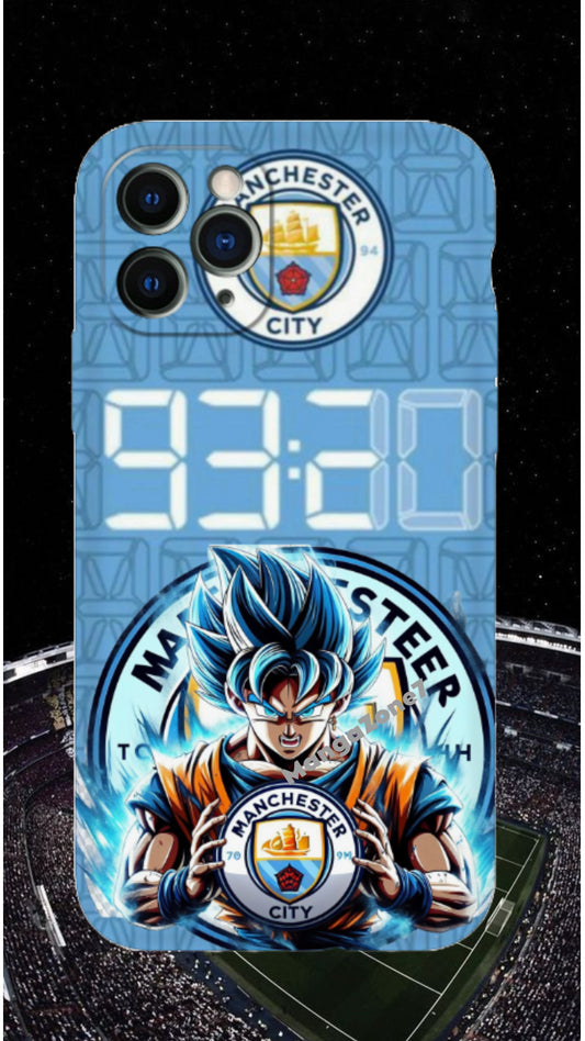 Goku Manchester City Phone Case