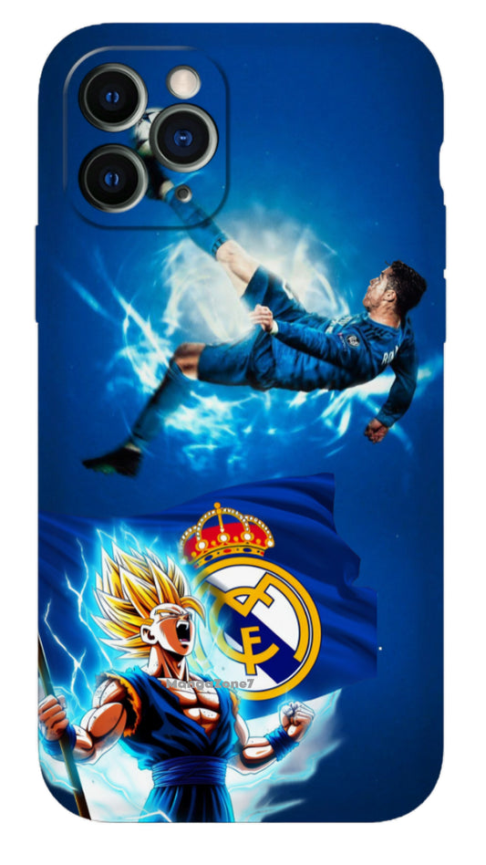 Goku x Ronaldo Real Madrid