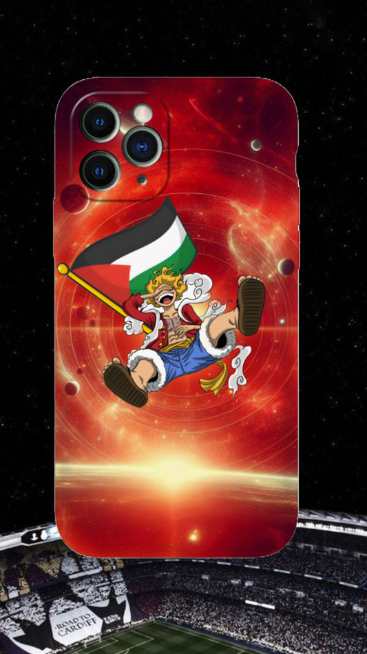 Luffy Red 5th Gear Palestine Case