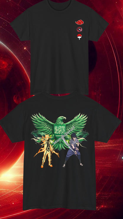 Naruto Sasuke KSA Eagle tshirt