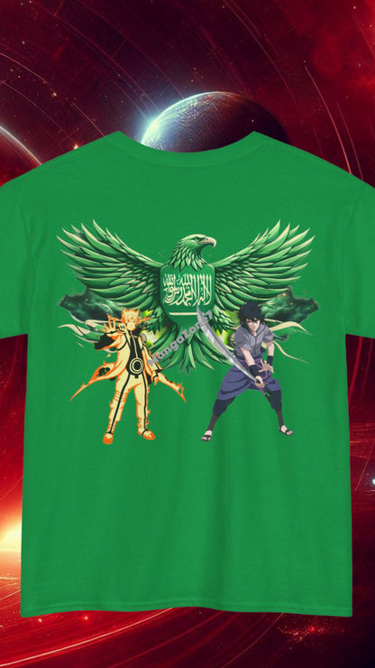 Naruto Sasuke KSA Eagle tshirt