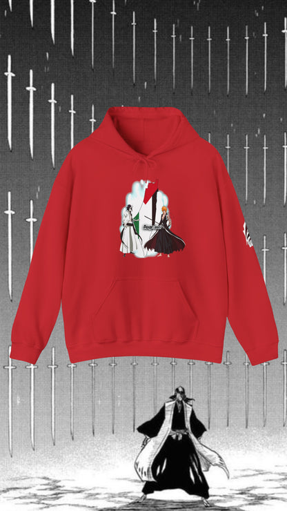 Ichigo & Ulquiorra Bleach Anime Hoodie with Palestine Map