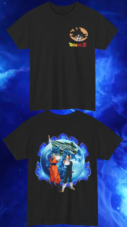 Super Saiyan Blue Vegeta Goku KSA- Tshirt