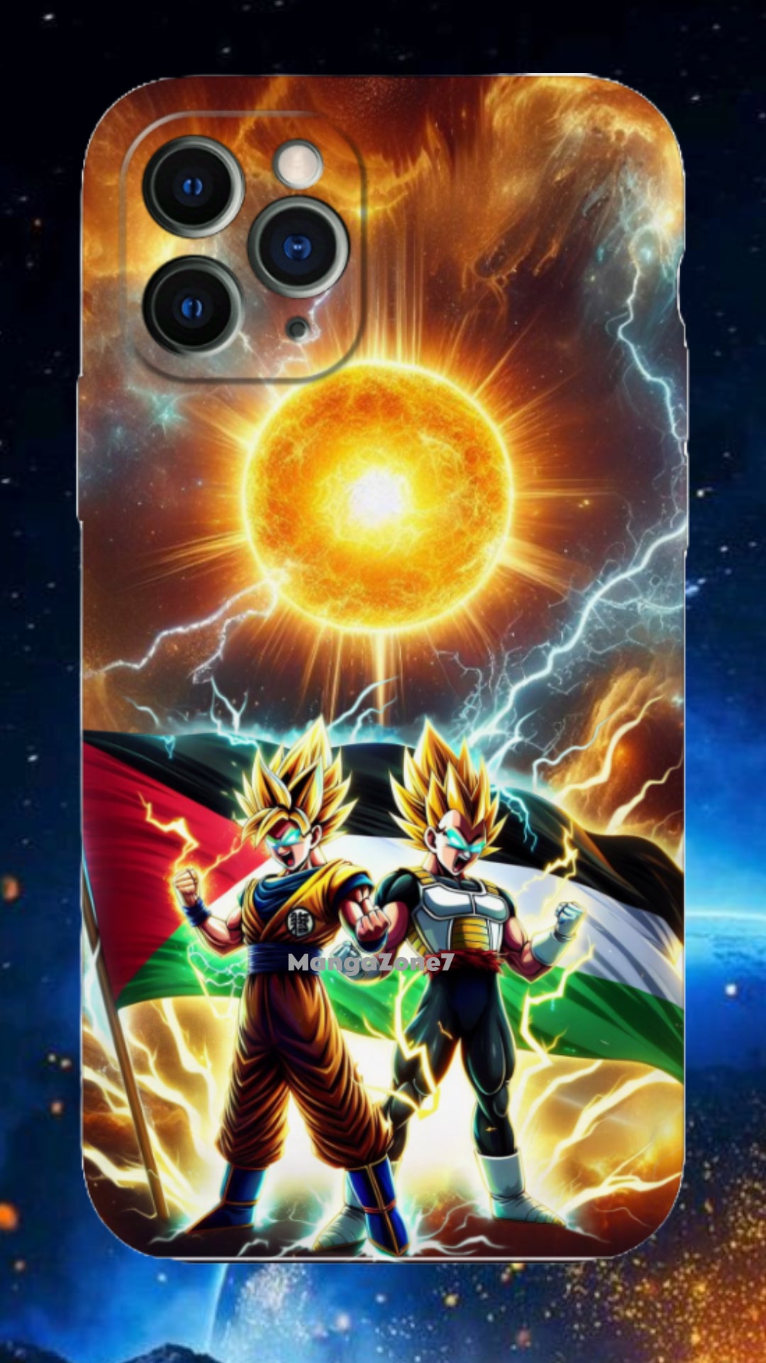 Goku Vegeta Super Saiyan Palestine Phne Caseo