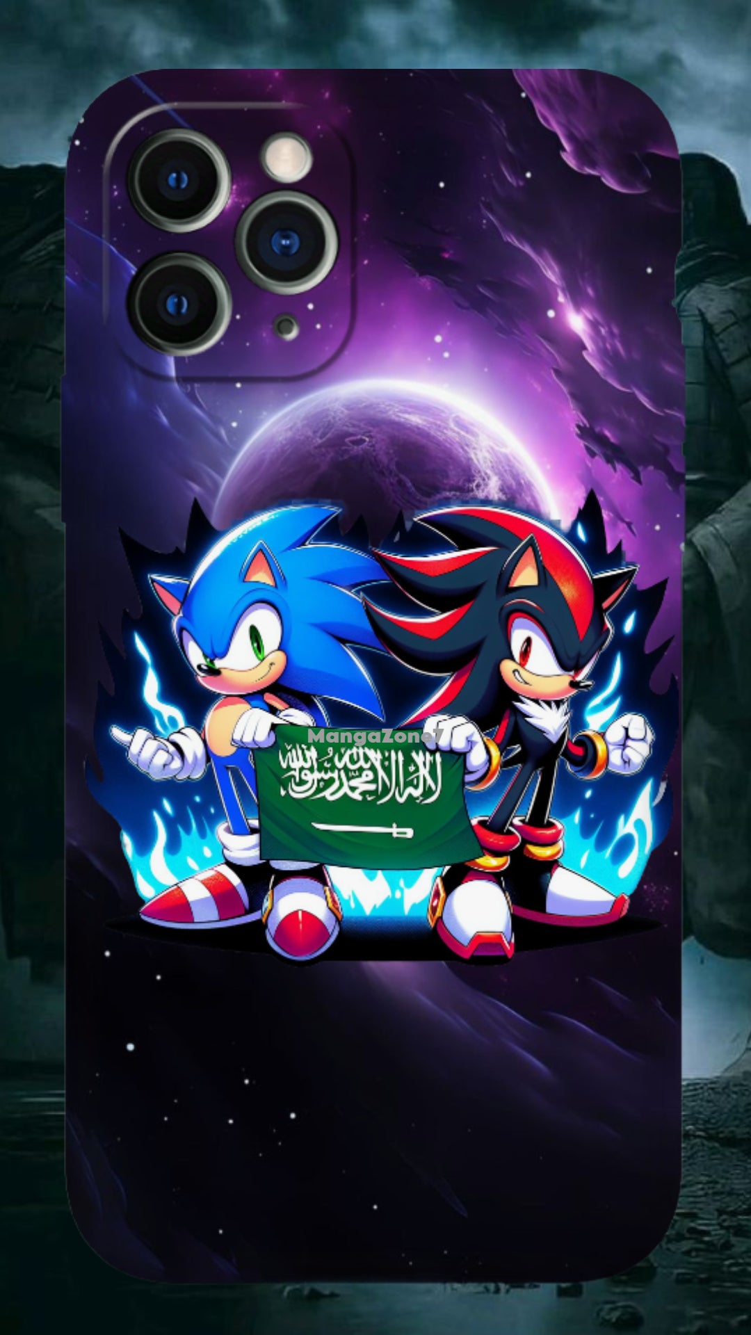 Shadow And Sonic KSA Phone Case