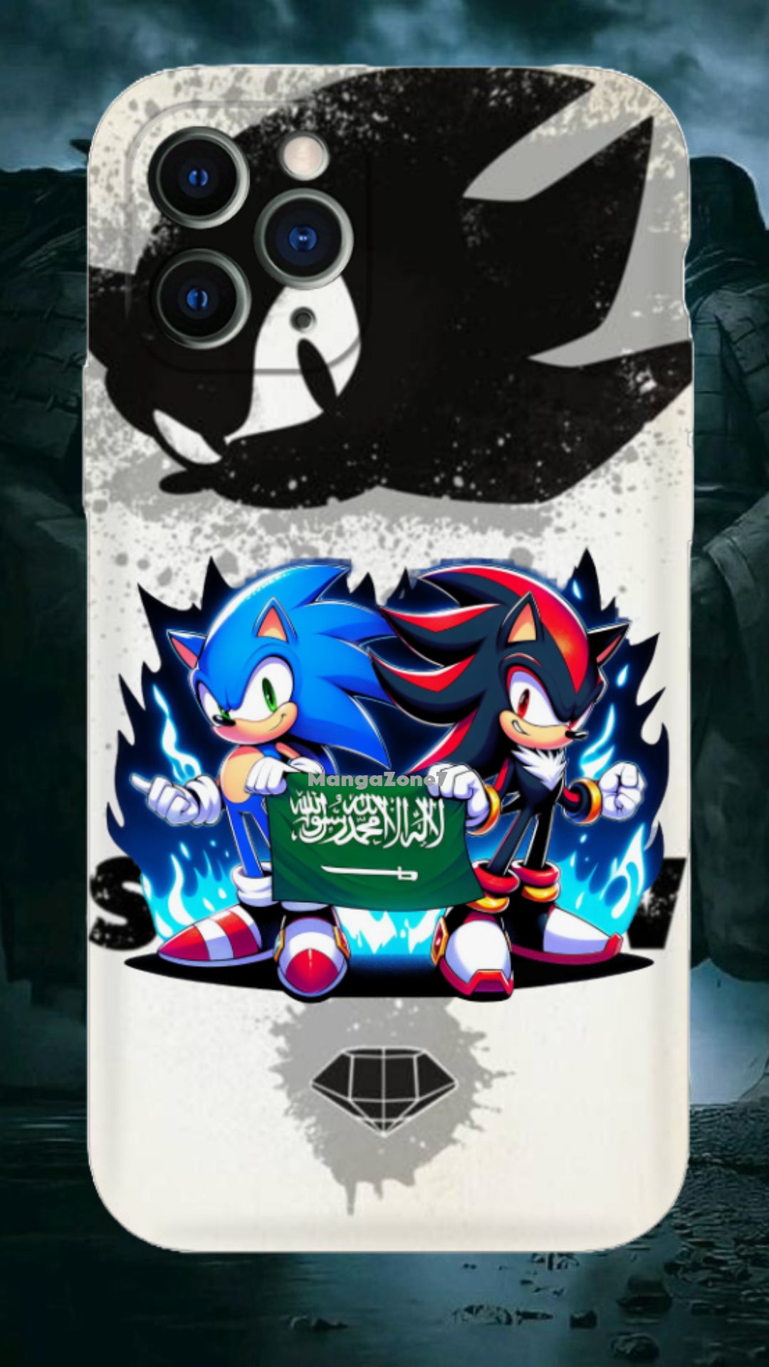 Shadow And Sonic Phone Case