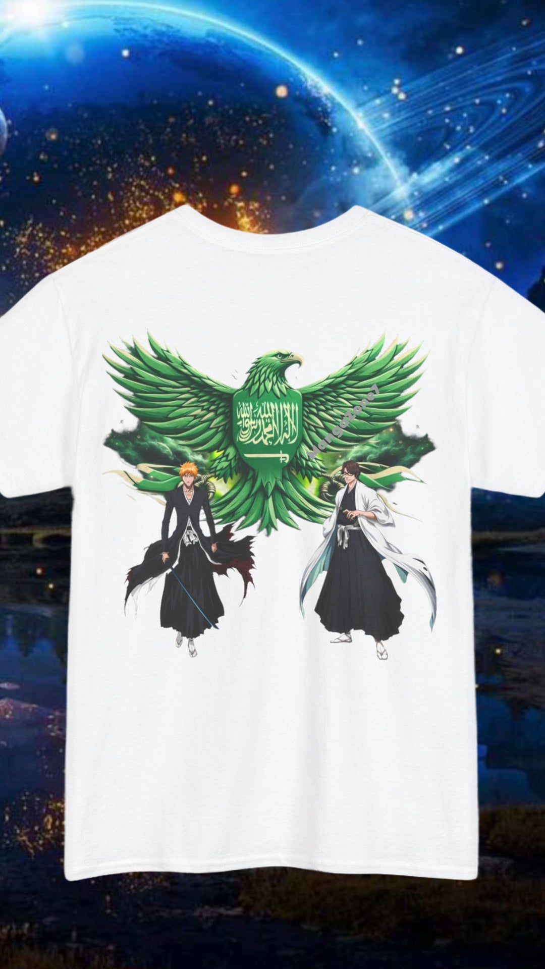 Ichigo Aizen KSA Eagle tshirt